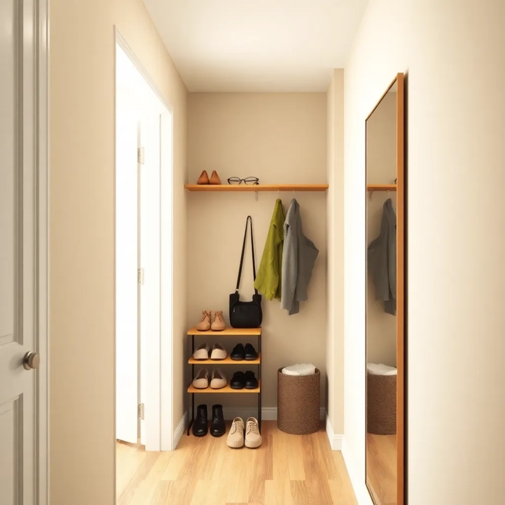 jak wyremontować mały przedpokój