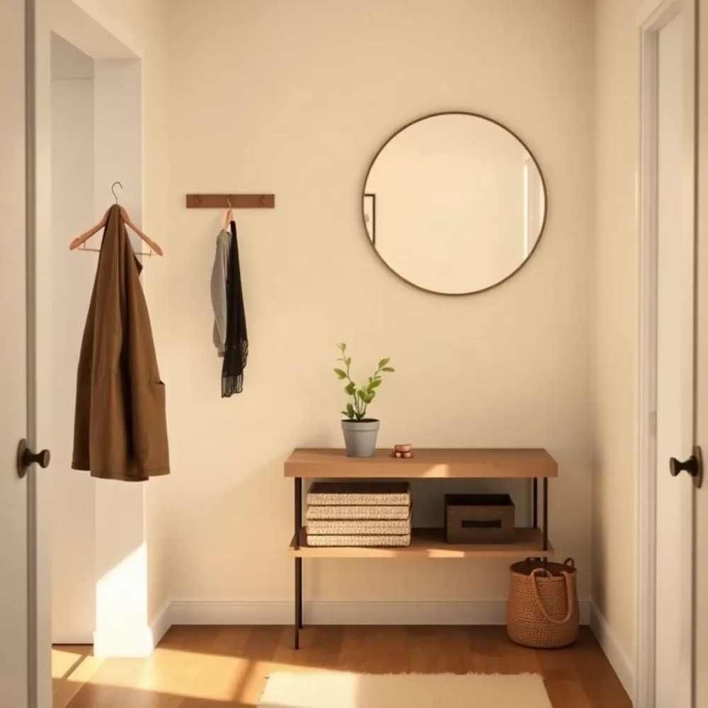 mały przedpokój aranżacja