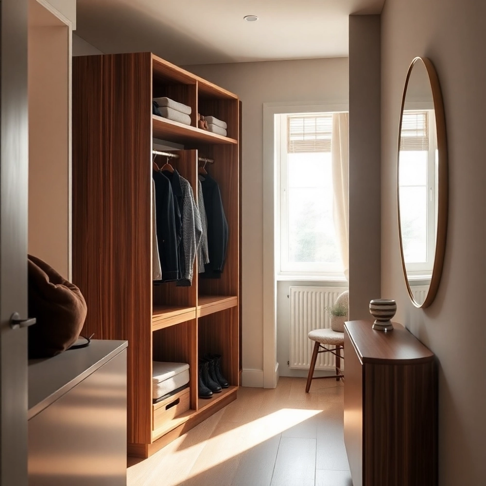 Mały Przedpokój Z Szafą