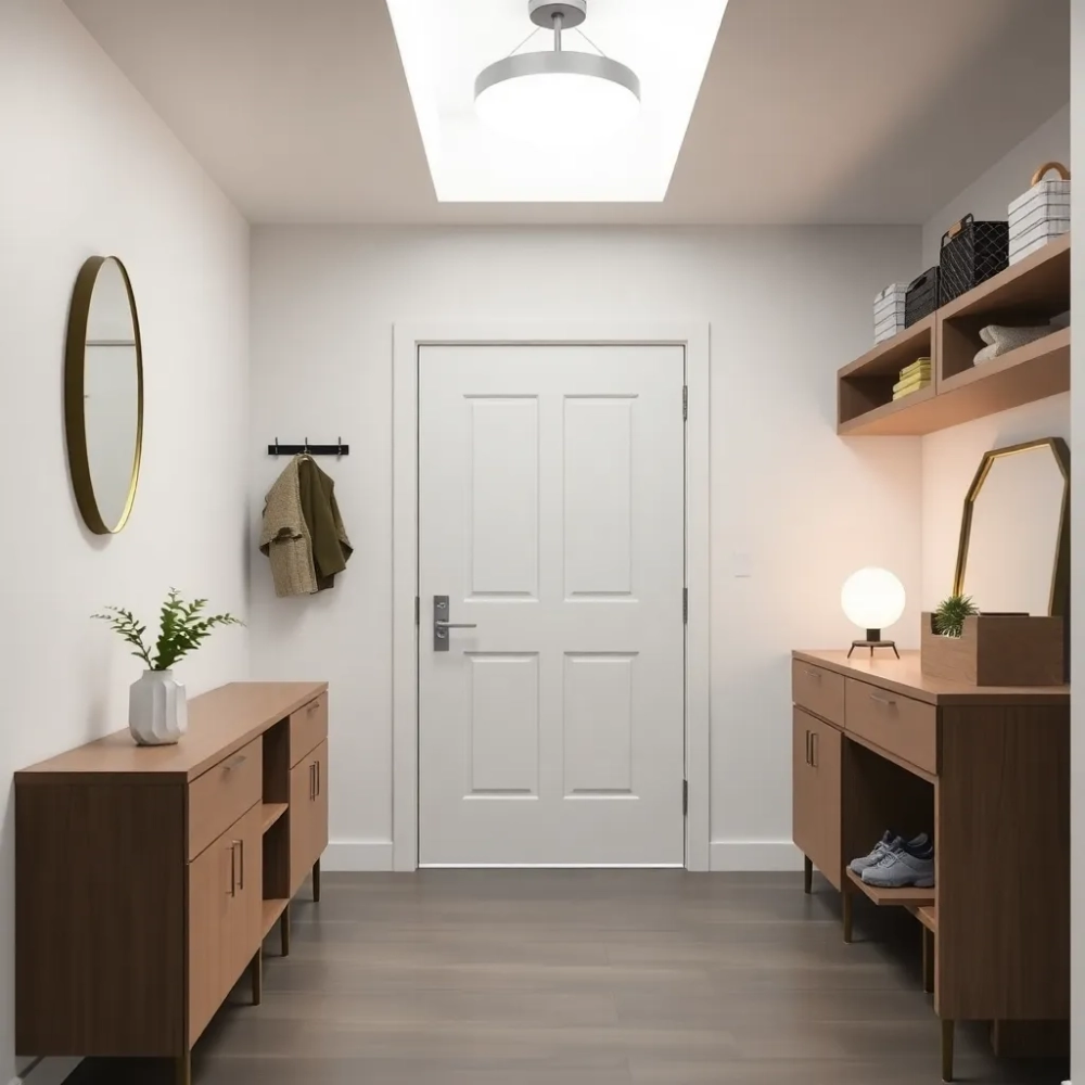 nowoczesne przedpokoje