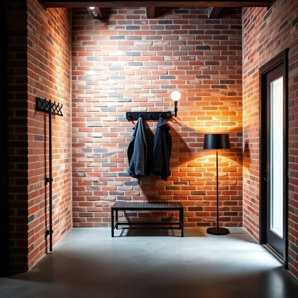 Przedpokój loft inspiracje