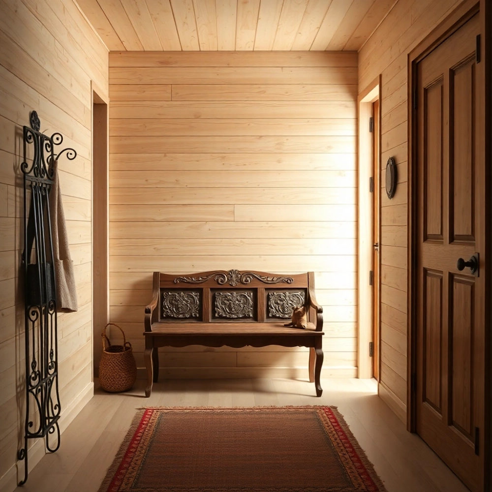 Przedpokój W Stylu Rustykalnym