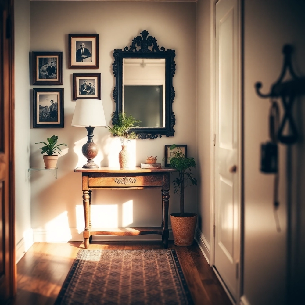 Przedpokój W Stylu Vintage
