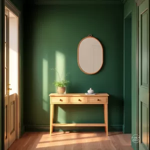 Butelkowa Zieleń Przedpokój