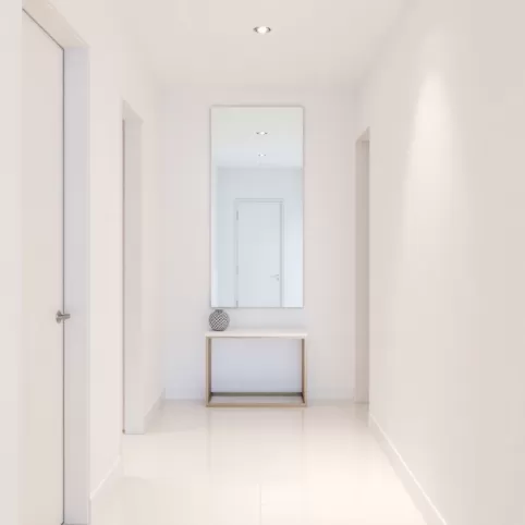 Jak optycznie powiększyć wąski przedpokój