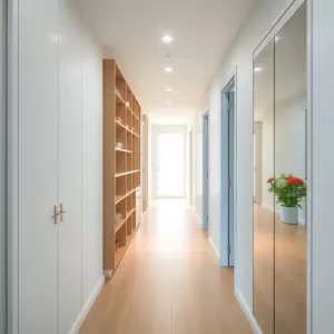 Jak urządzić długi przedpokój