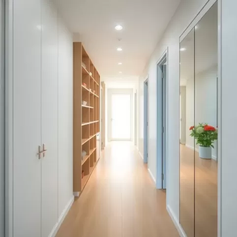 Jak urządzić długi przedpokój