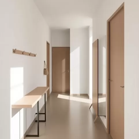 Jak urządzić wąski przedpokój