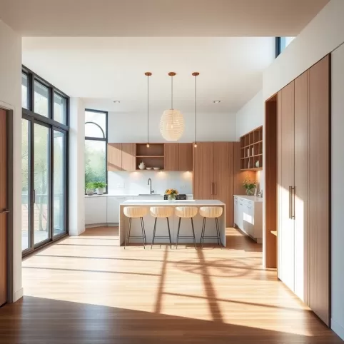 Kuchnia Otwarta Na Przedpokój W Bloku