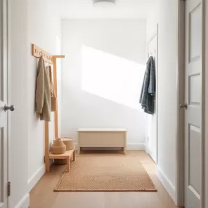 Mały Przedpokój W Stylu Skandynawskim