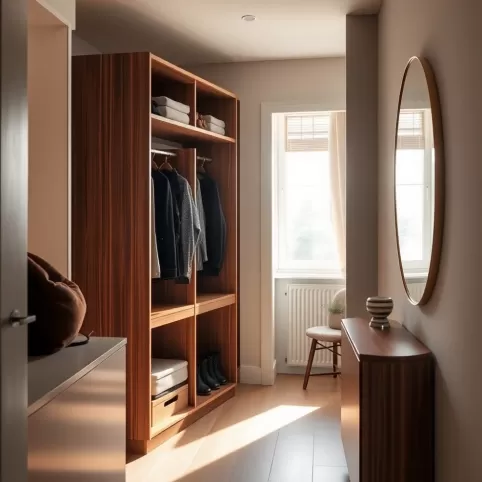 Mały Przedpokój Z Szafą