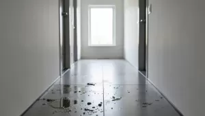 Nowoczesna podłoga w przedpokoju