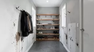 Praktyczne ściany w przedpokoju