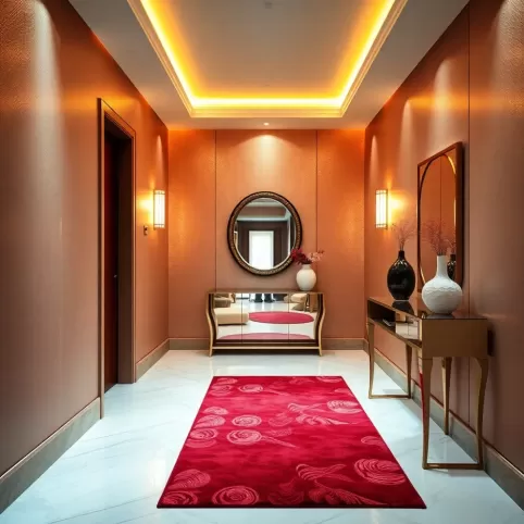 Przedpokój W Stylu Glamour