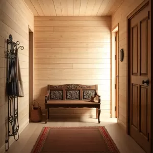 Przedpokój W Stylu Rustykalnym