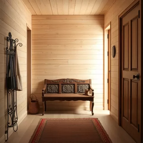 Przedpokój W Stylu Rustykalnym