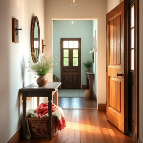 Przedpokój W Stylu Wiejskim