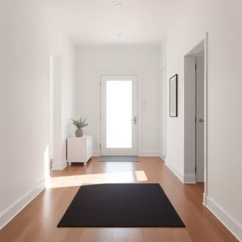 Przedpokój W Szarości I Bieli