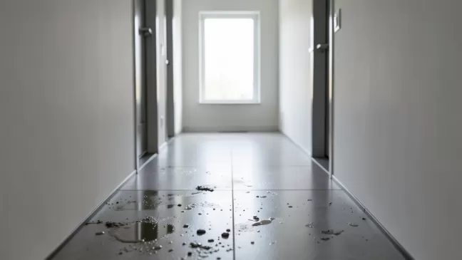 Nowoczesna podłoga w przedpokoju